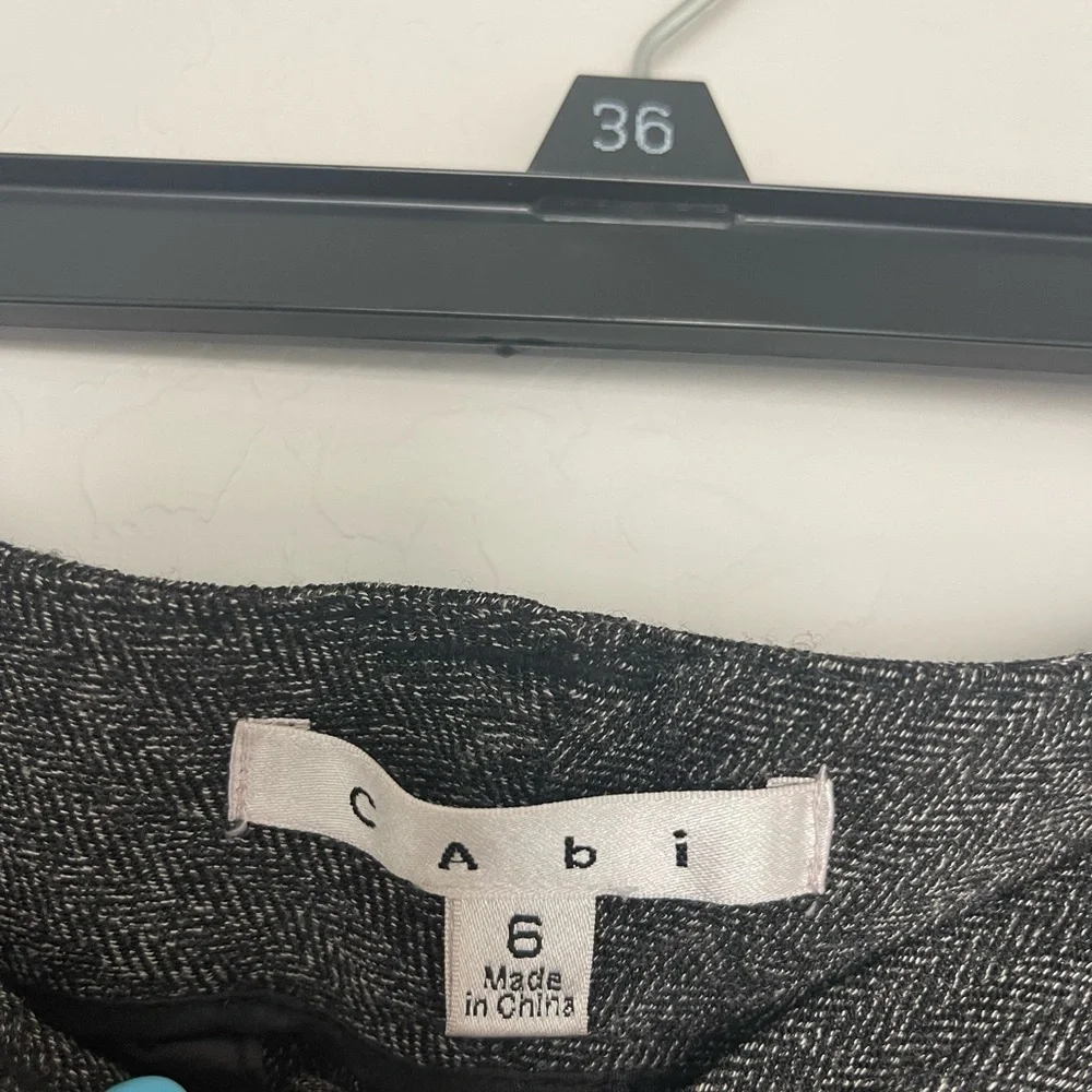 Gray Wide-Leg Trousers - Picture 4 of 5